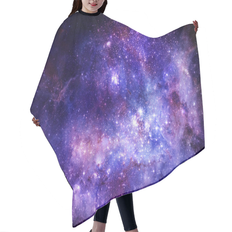 Personality  Nebula Gas Cloud In Deep Outer Space Hair Cutting Cape