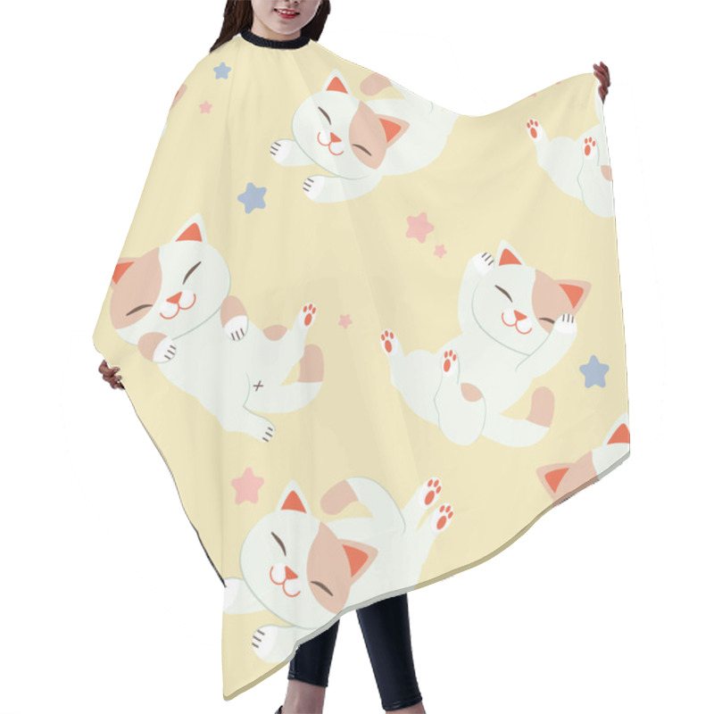 Personality  Cat Sleeping Pattern  Hair Cutting Cape