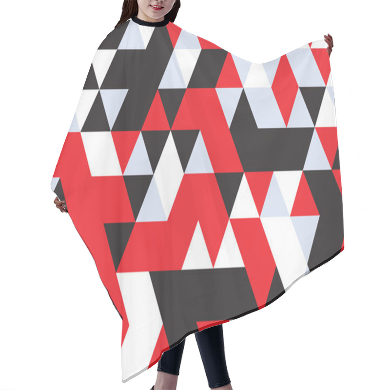 Personality  Abstract Geometric Pattern Hair Cutting Cape