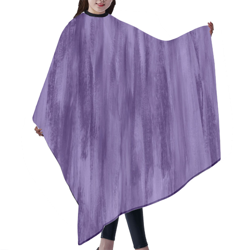 Personality  Abstract Violet  Background, Paints Mix Decorative Texture Hair Cutting Cape