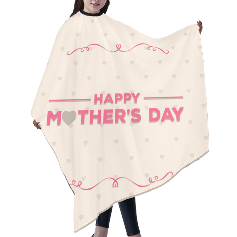 Personality  Mothers Day Postcard  Hair Cutting Cape