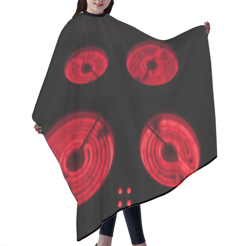 Personality  Ceramic Stove Top Hair Cutting Cape