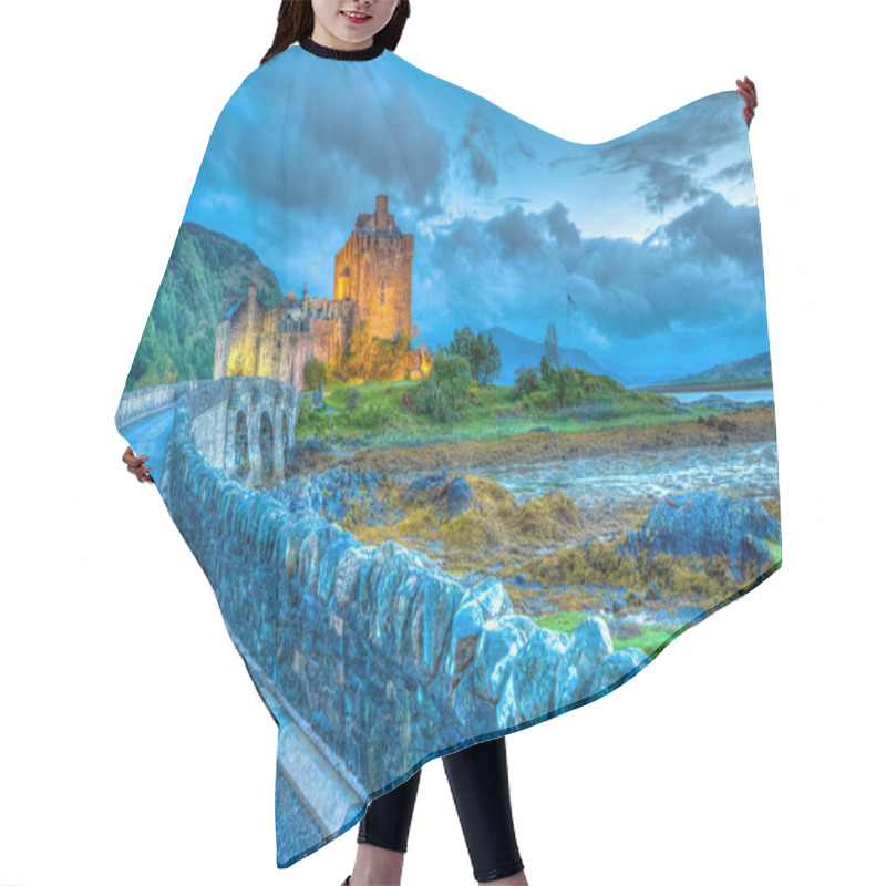 Personality  Eilean Donan Castle Hair Cutting Cape