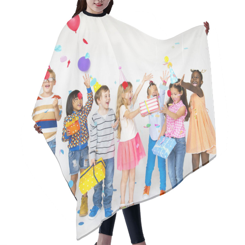 Personality  Kids On Birthday Party Hair Cutting Cape