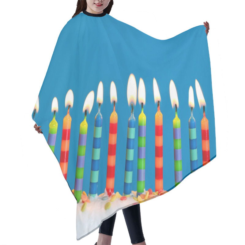 Personality  Birthday Candles Hair Cutting Cape