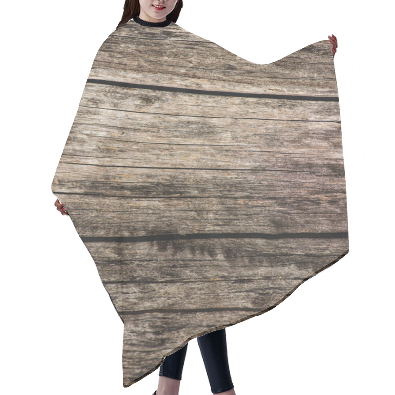 Personality  Textured Dry Tree Trunk With Fractures And Cracks Hair Cutting Cape