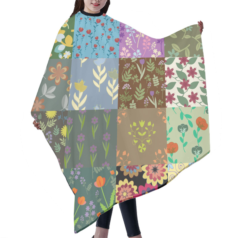 Personality  Patterns Set Hair Cutting Cape