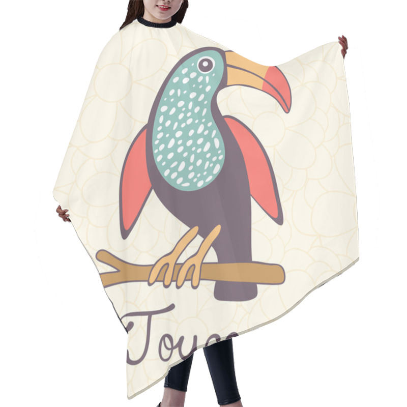 Personality  Toucan Hair Cutting Cape