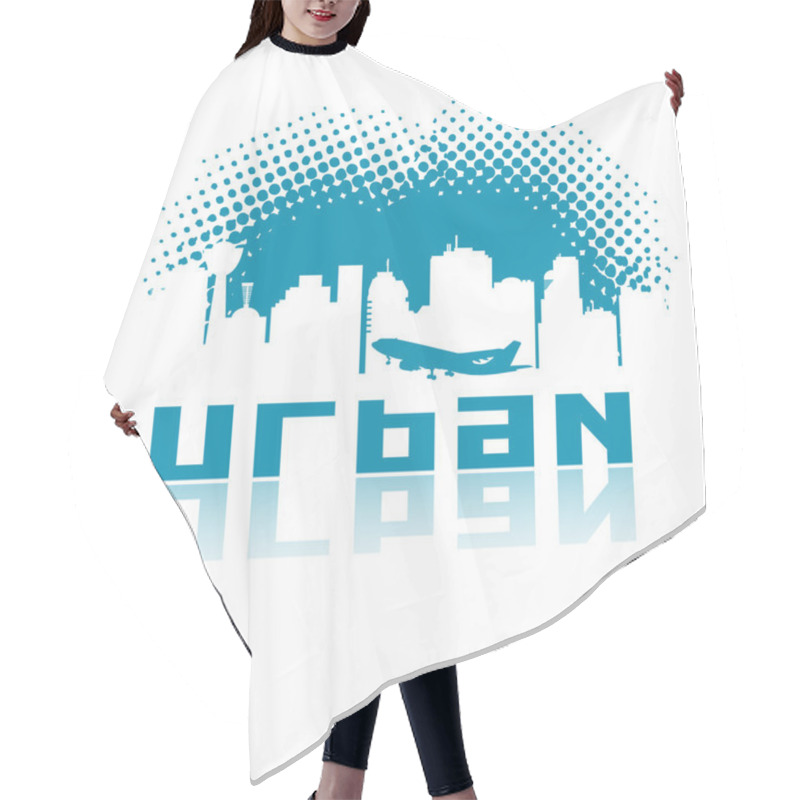 Personality  Urban Design Hair Cutting Cape