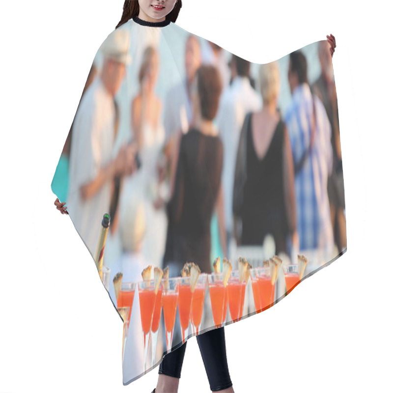 Personality  Wedding Party Hair Cutting Cape