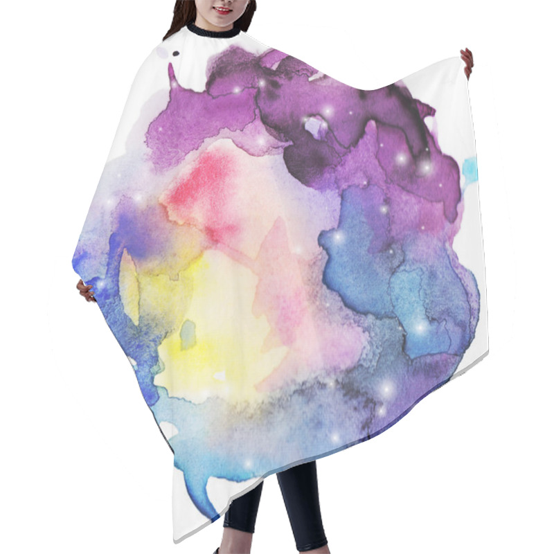 Personality  Abstract Cosmic Background Hair Cutting Cape