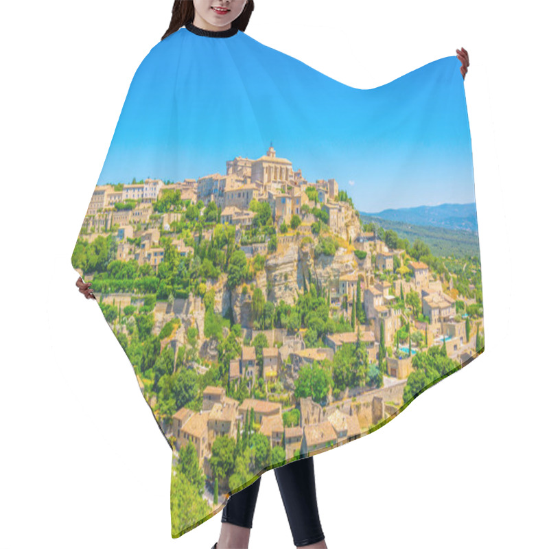 Personality  Gordes Village In Franc Hair Cutting Cape