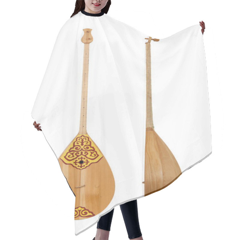 Personality  Dombra A Stringed Musical Instrument, The National Musical Instrument Of The Kazakhs Hair Cutting Cape