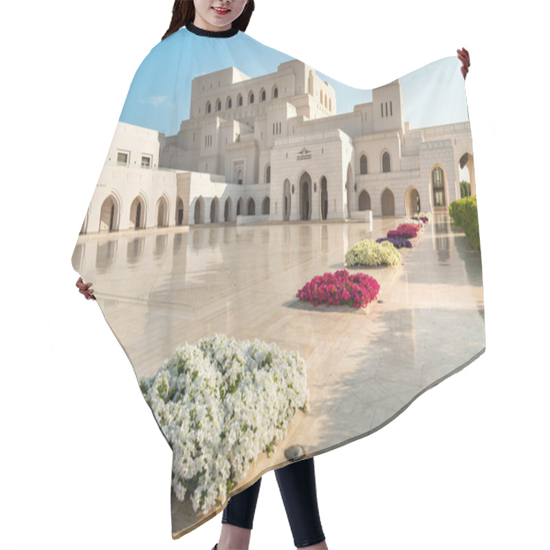 Personality  Muscat, Oman - February 11, 2020: View Of Royal Opera House In Muscat, Sultanate Of Oman Hair Cutting Cape