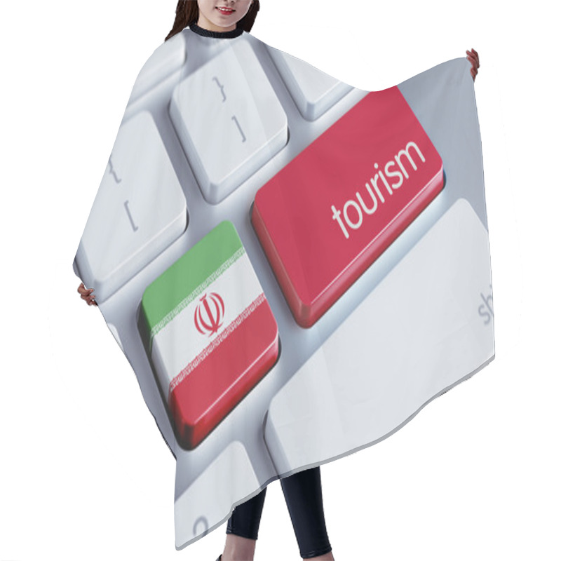 Personality  Iran Tourism Concept Hair Cutting Cape