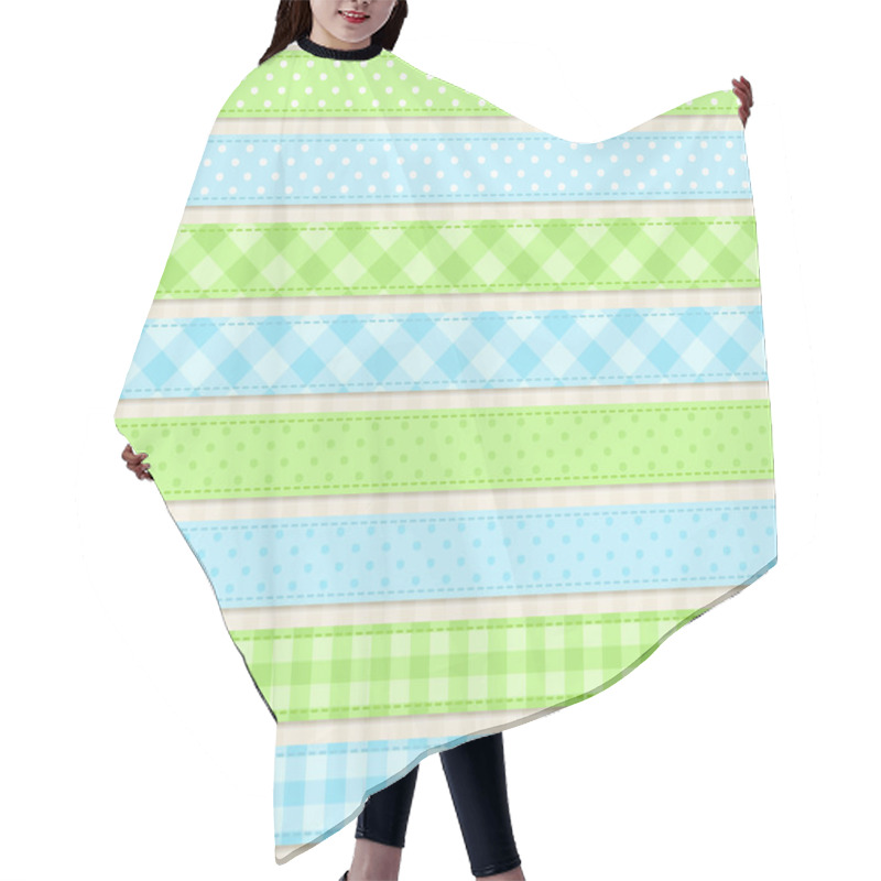 Personality  Ribbons And Borders Hair Cutting Cape