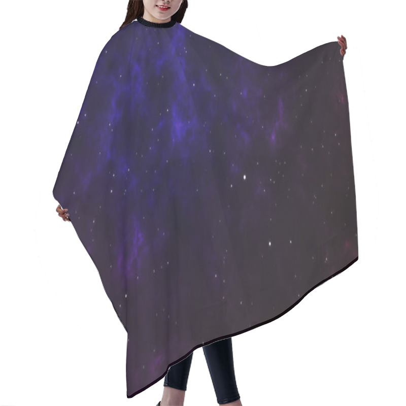 Personality  Abstract Background Traveling Through Star Fields In Space Supernova Light.Motion Graphic Creation View Galaxy.Fantasy Deep Dark Nebula.Mystical Darkness Outer Space.Science Moving Sky. Illustration Hair Cutting Cape