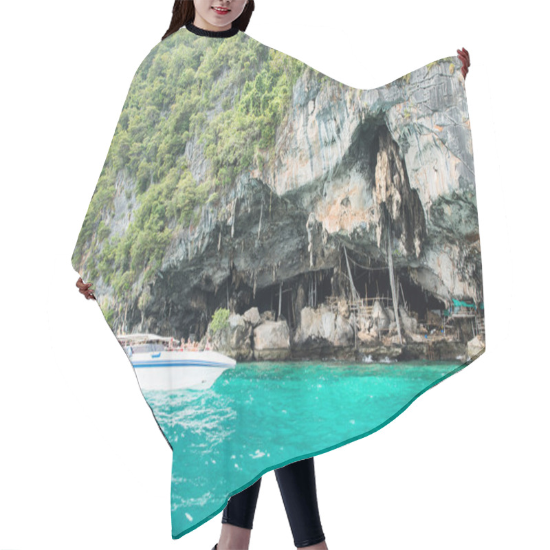 Personality  Viking Cave On Phi-Phi Leh Island Hair Cutting Cape