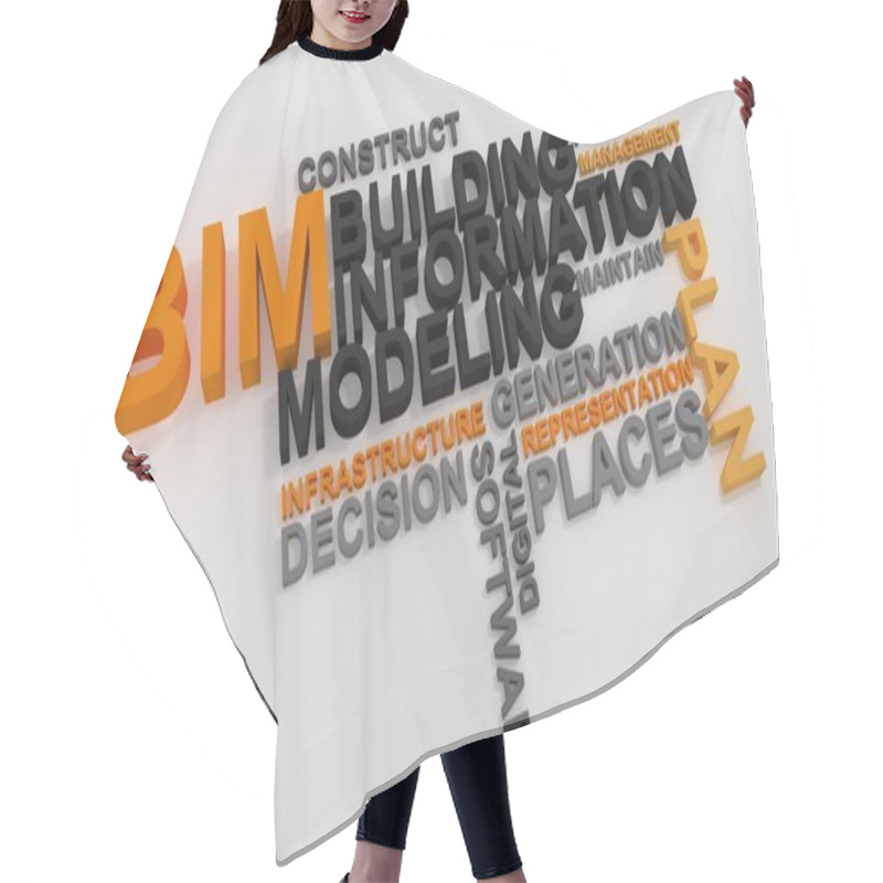 Personality  BIM Building Information Modeling Hair Cutting Cape