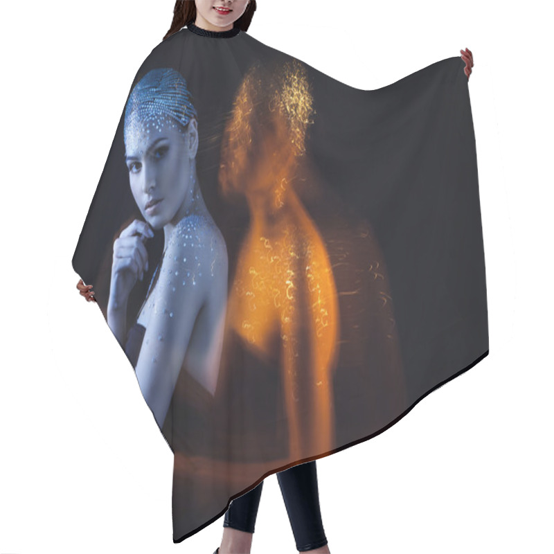 Personality  Angels And Demons Hair Cutting Cape