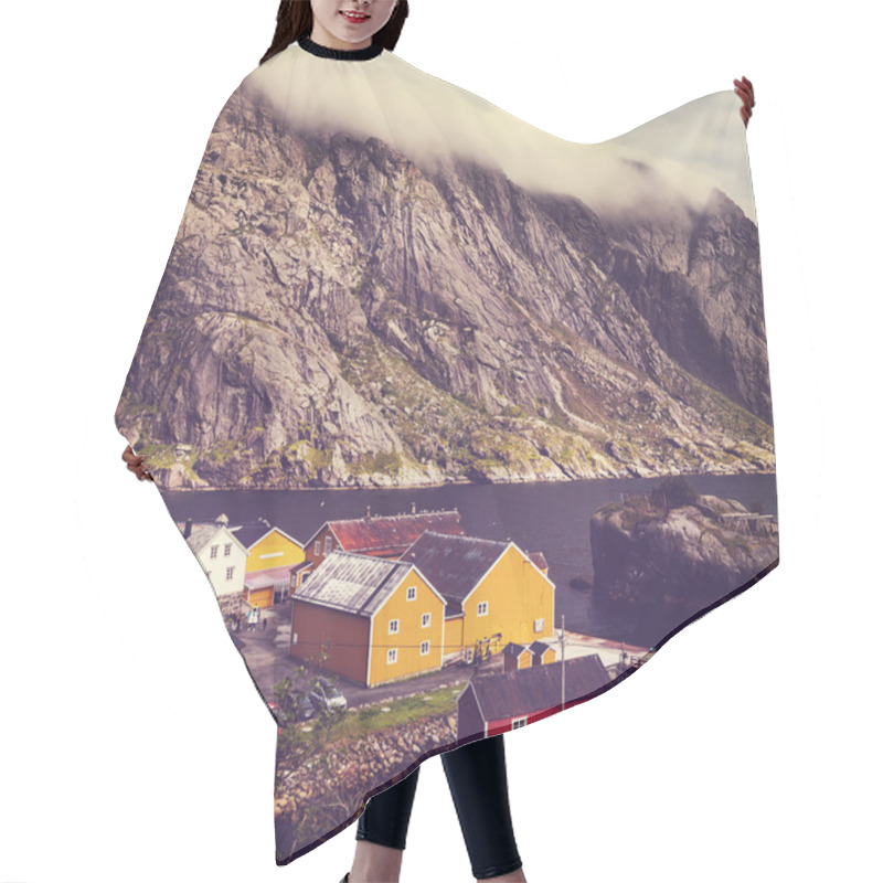 Personality  Huts In Norway Hair Cutting Cape