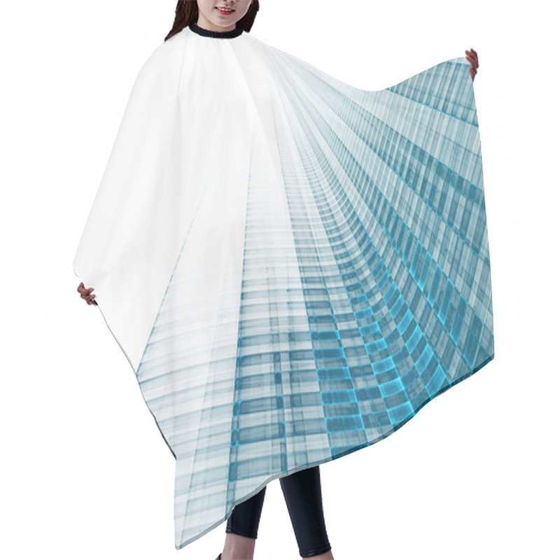 Personality  Abstract Business Science Or Technology Background Hair Cutting Cape