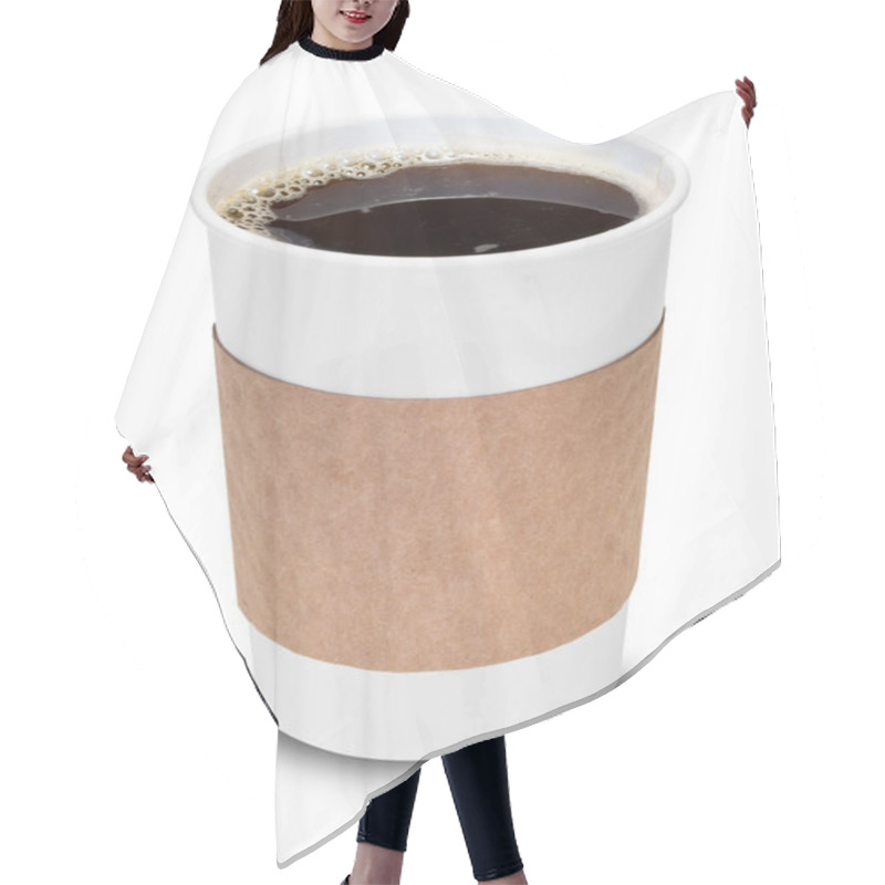 Personality  Cup Of Coffee Hair Cutting Cape