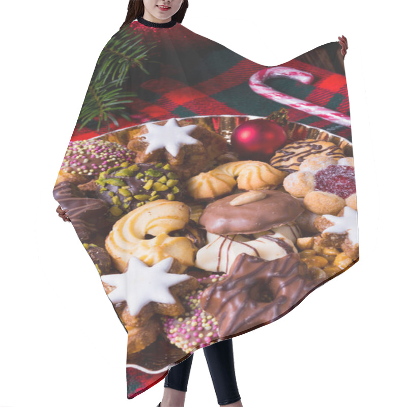 Personality  Homemade Christmas Cookies  Hair Cutting Cape