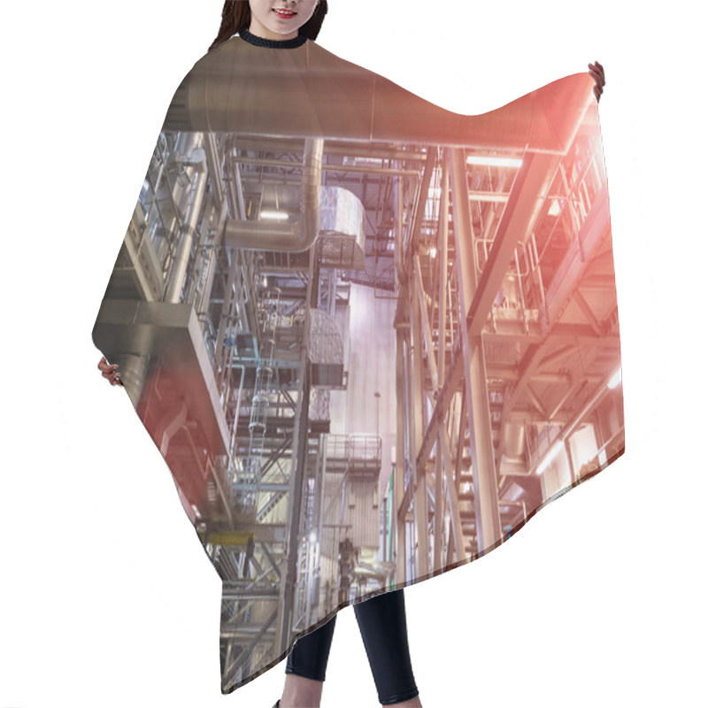 Personality  Waste Incineration Plant Hair Cutting Cape