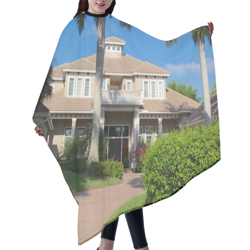 Personality  Typical South Florida Home Hair Cutting Cape