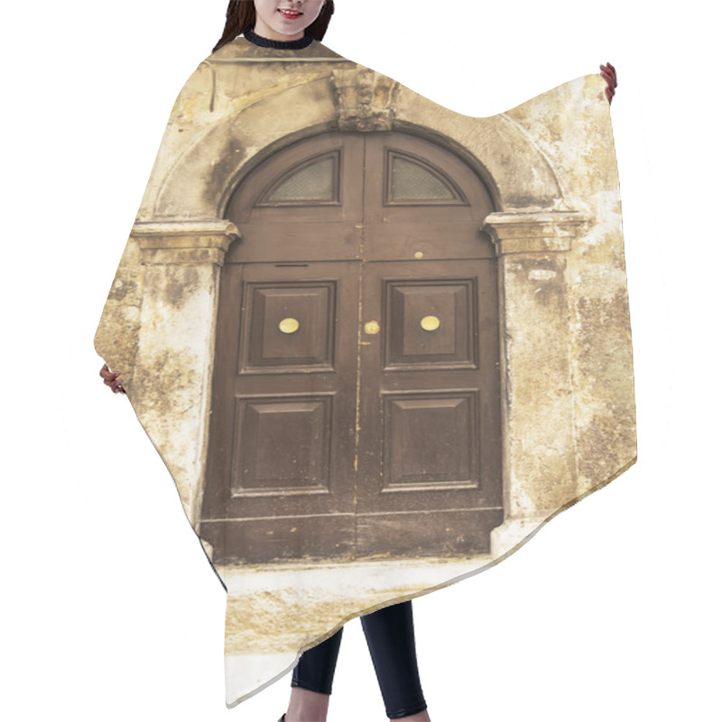 Personality  Italian Door Hair Cutting Cape