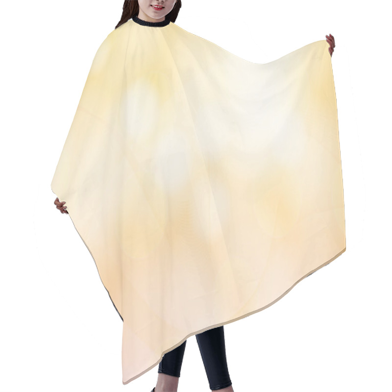 Personality  Orange Abstract Background Hair Cutting Cape