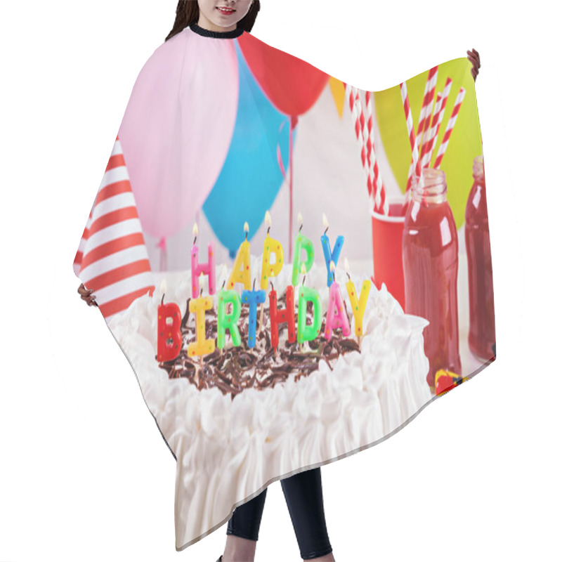 Personality  Birthday Party Decorations Hair Cutting Cape