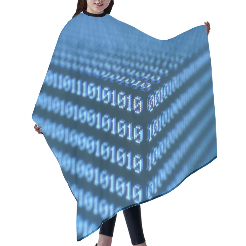 Personality  Binary Background With Depth Of Field Hair Cutting Cape