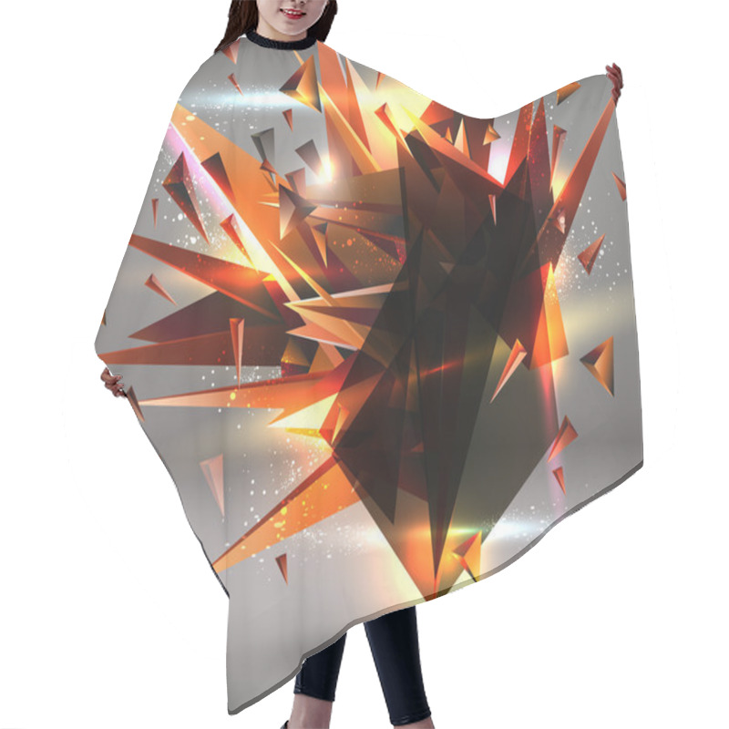 Personality  Modern Abstract Background Hair Cutting Cape