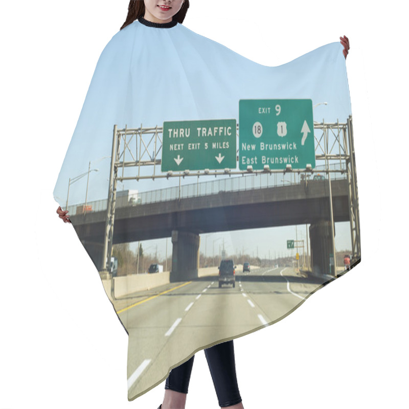 Personality  NJ Turnpike Hair Cutting Cape