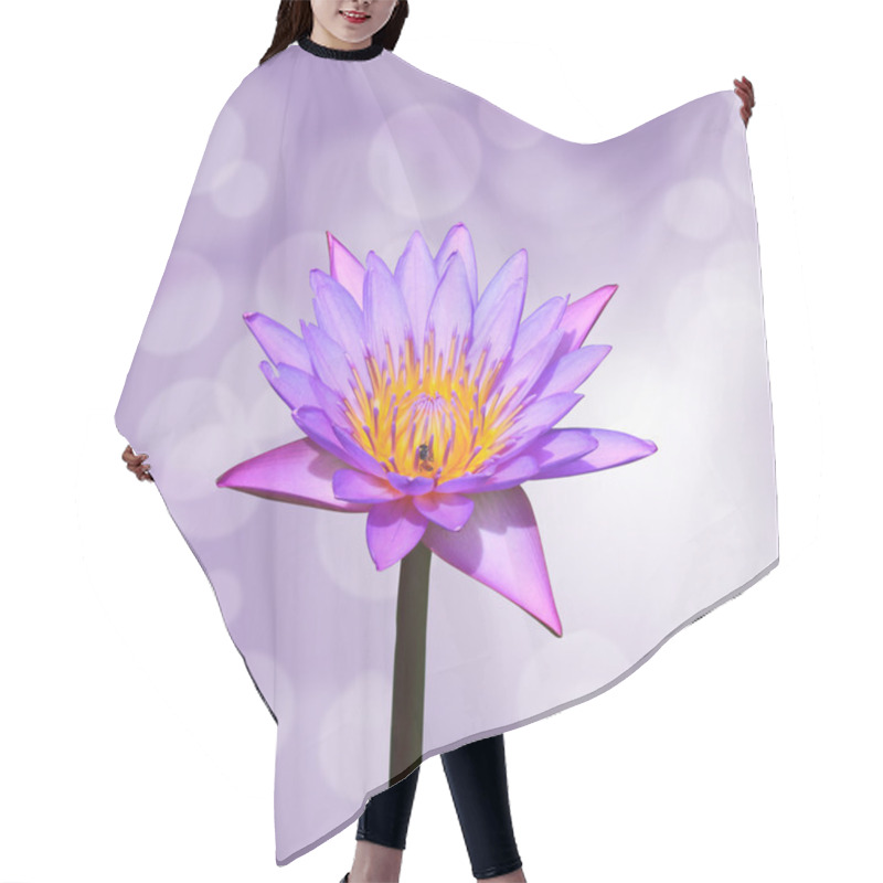 Personality  Lotus Or Water Lily Flower Hair Cutting Cape