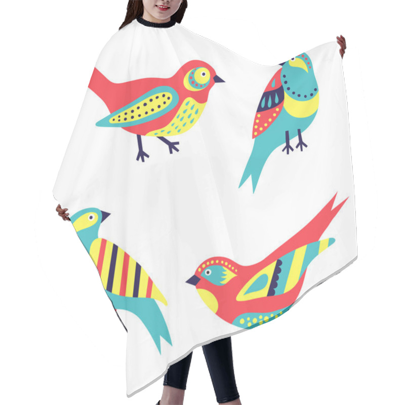 Personality  Bird Set Hair Cutting Cape