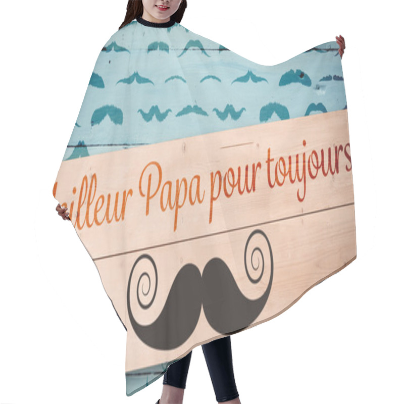 Personality  Meilleur Papa Pour Toujours Hair Cutting Cape