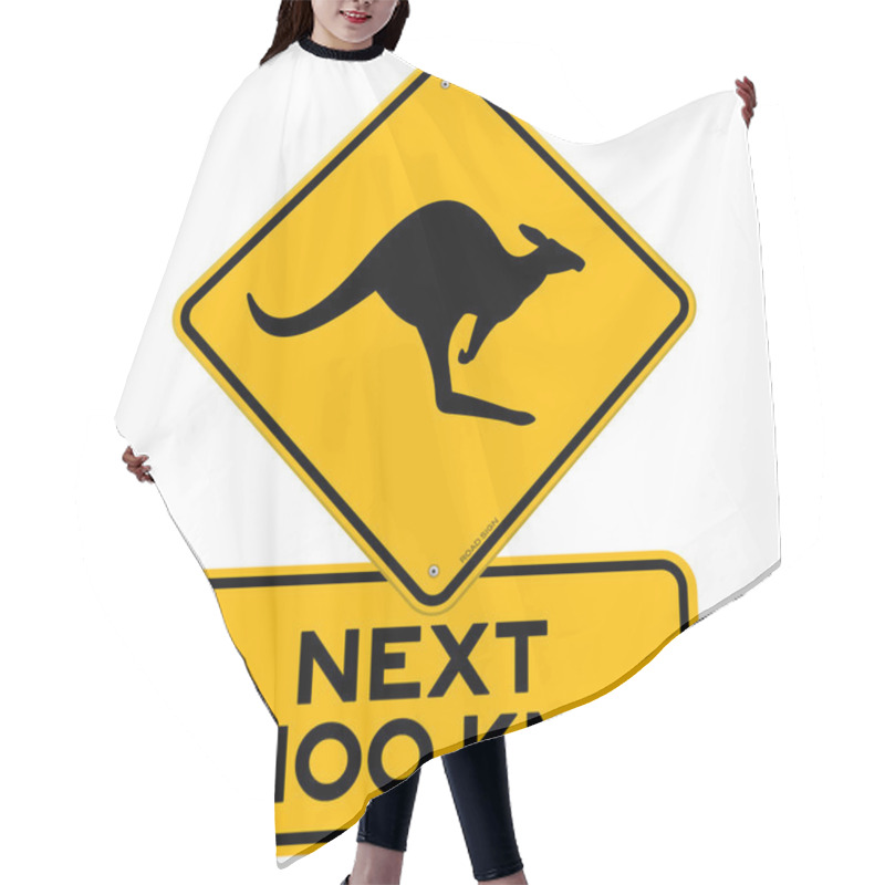 Personality  Kangaroos Next 100 Km Hair Cutting Cape