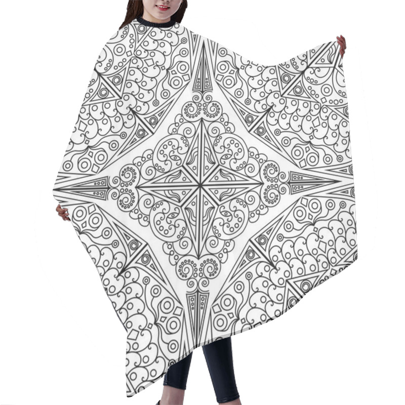 Personality  Abstract Patterned Background Hair Cutting Cape