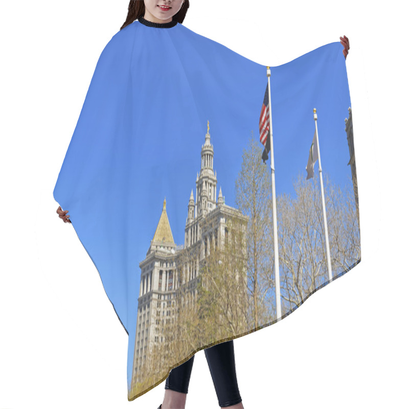 Personality  Manhattan Municipal Building Of Lower Manhattan Hair Cutting Cape