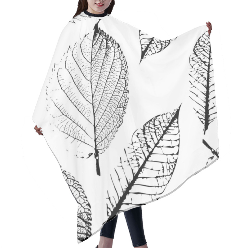 Personality  Pattern Of Autumn Leaves Hair Cutting Cape