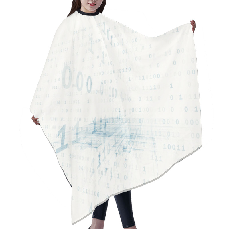 Personality  Perspectives Of Numbers Hair Cutting Cape