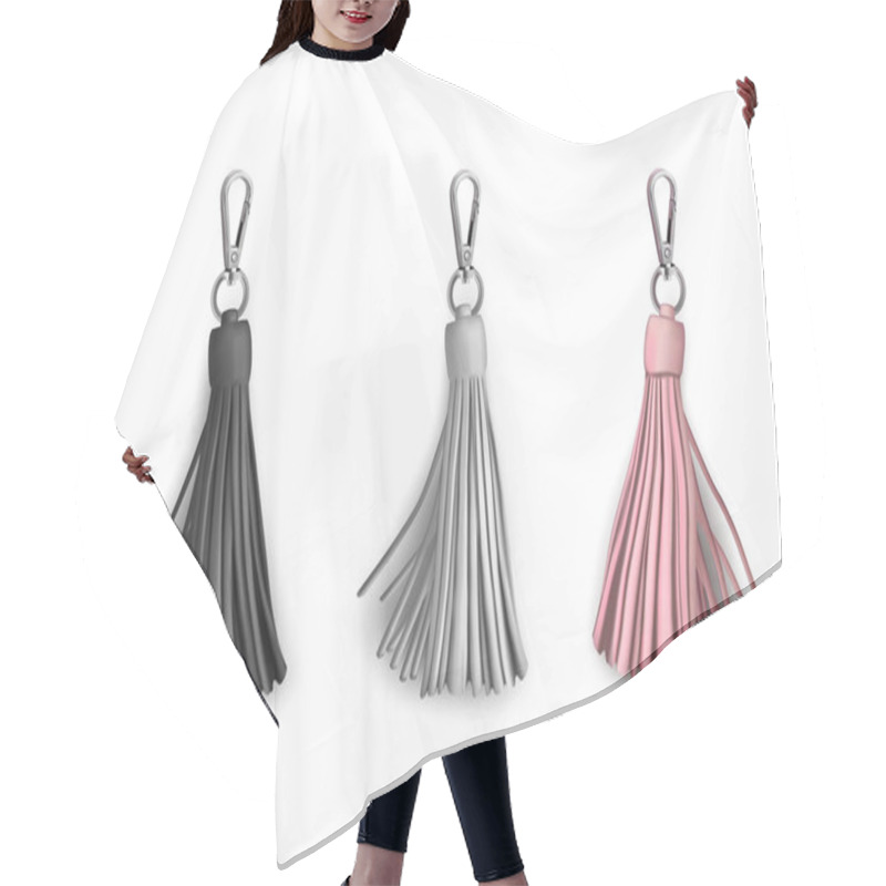 Personality  Fittings For Women's Handbag. Decorative Pendant Tassel. Black, White, Beige. Hair Cutting Cape