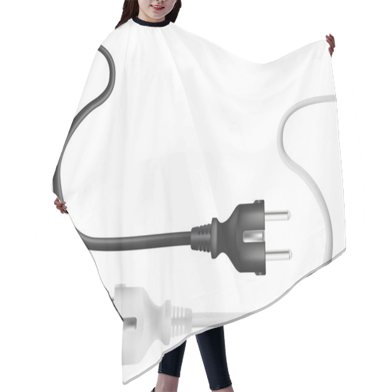 Personality  Electric Cable Hair Cutting Cape