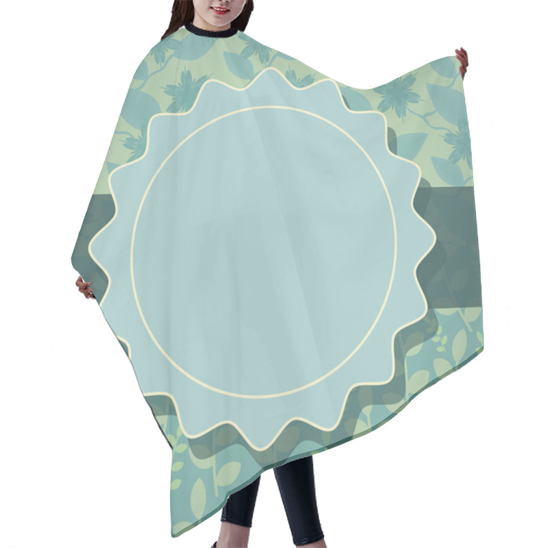 Personality  Card Template Hair Cutting Cape