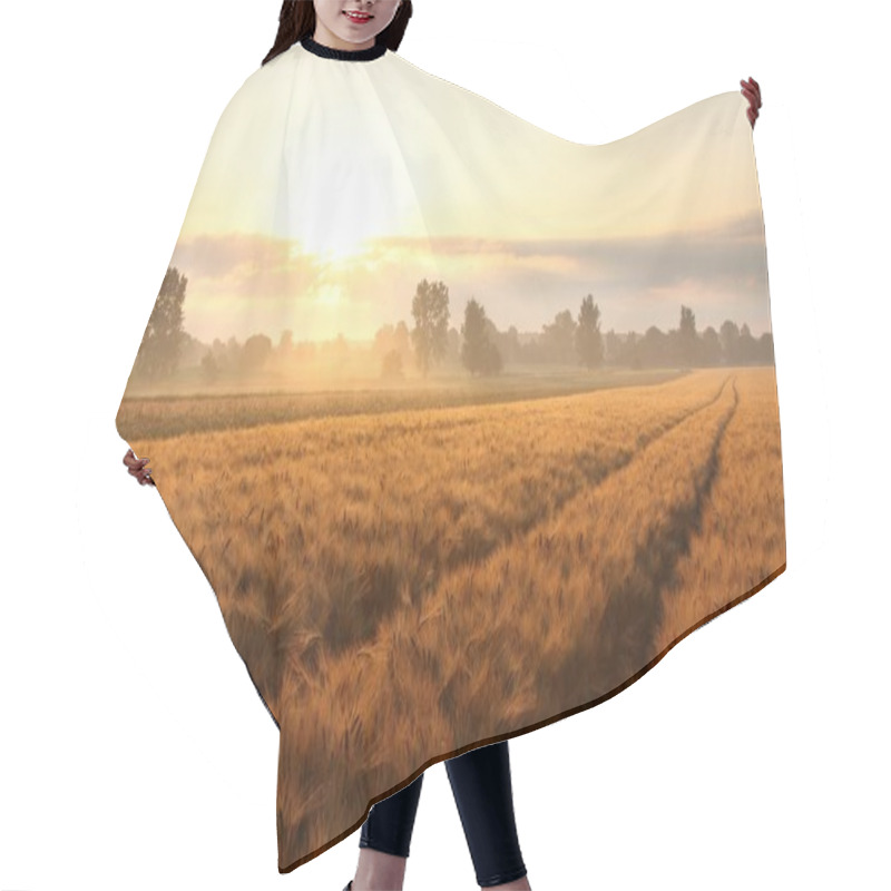 Personality  Misty Sunrise Hair Cutting Cape