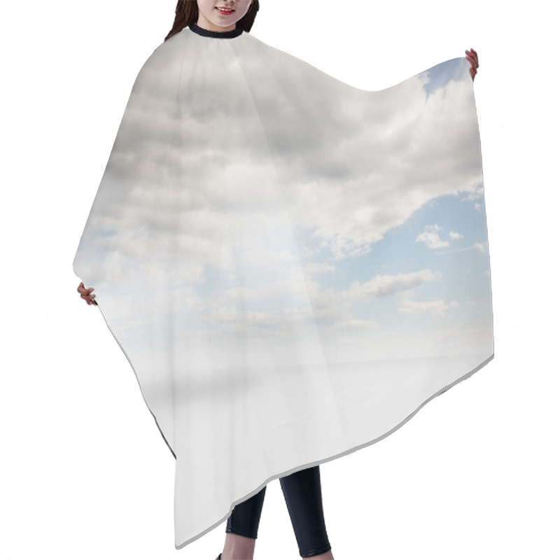 Personality  Cloudy Sky Hair Cutting Cape