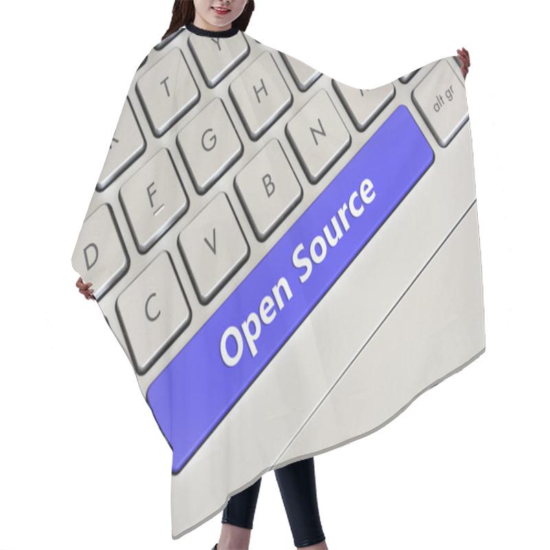 Personality  Open Source Hair Cutting Cape